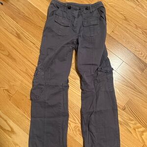 Men's Gray Cargo Pants